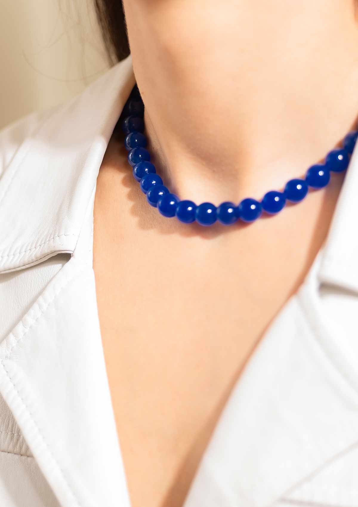 Candy Coral halskæde, M - Midnight